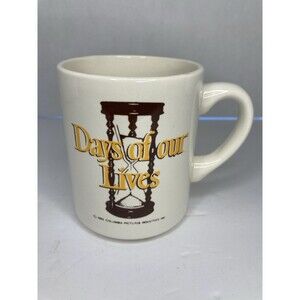 1982 Columbia Pictures Industries Inc. Days of Our Lives Coffee Tea Mug Vintage